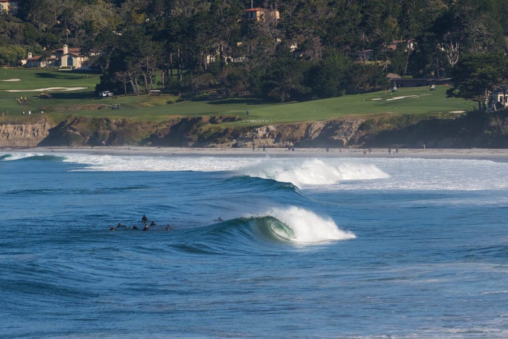 Carmel Pebble Beach Print Metal